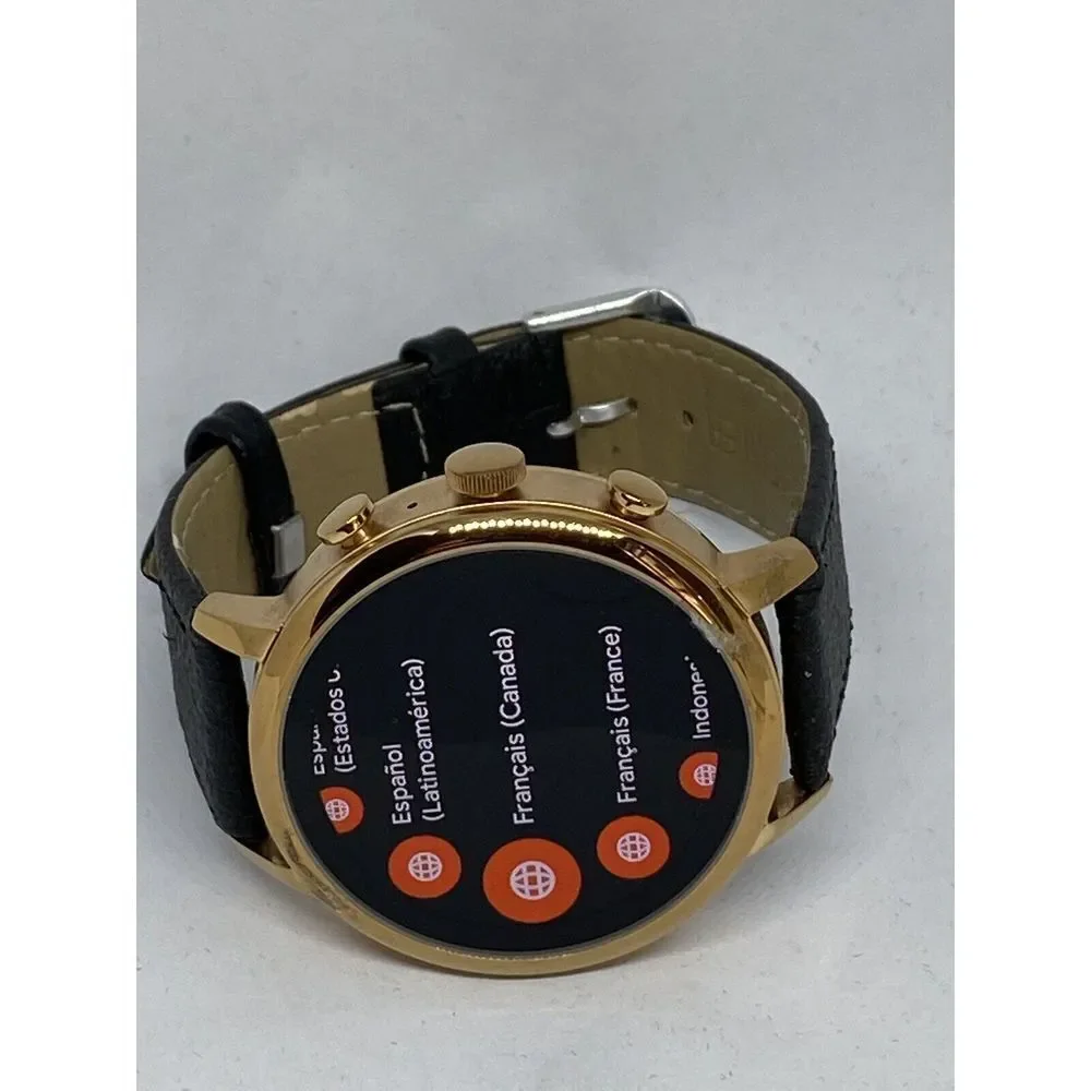 Fossil Gen 4 Authentic Digital Dial Smart Watch Custom Band FTW6018 LT282